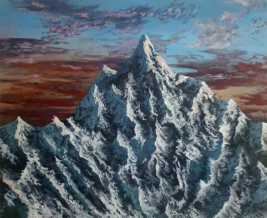 Sunset mountain